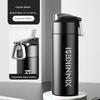 German Large-Capacity Thermos Cup for Students, 316 Stainless Steel Outdoor Sports Water Cup, Men's Car-Mounted Direct Drinking Cup