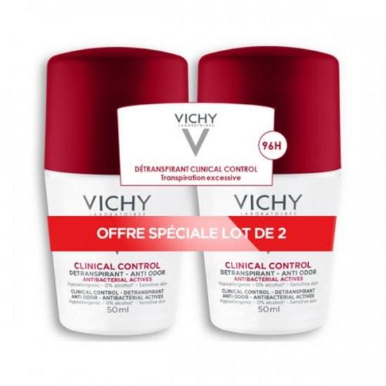 

Дезодорант Vichy Roll On 96H 50 мл x 2, 2 шт.