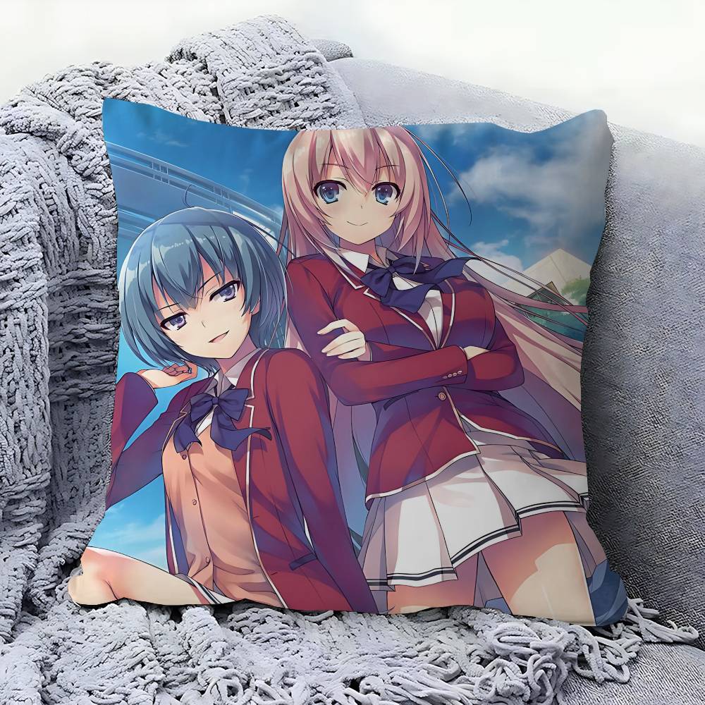 

Anime Classroom Of The Elite Pillow Gift Home Office Decoration Pillow Bedroom Sofa Car Cushion CoverPillow Case 12x12Inch