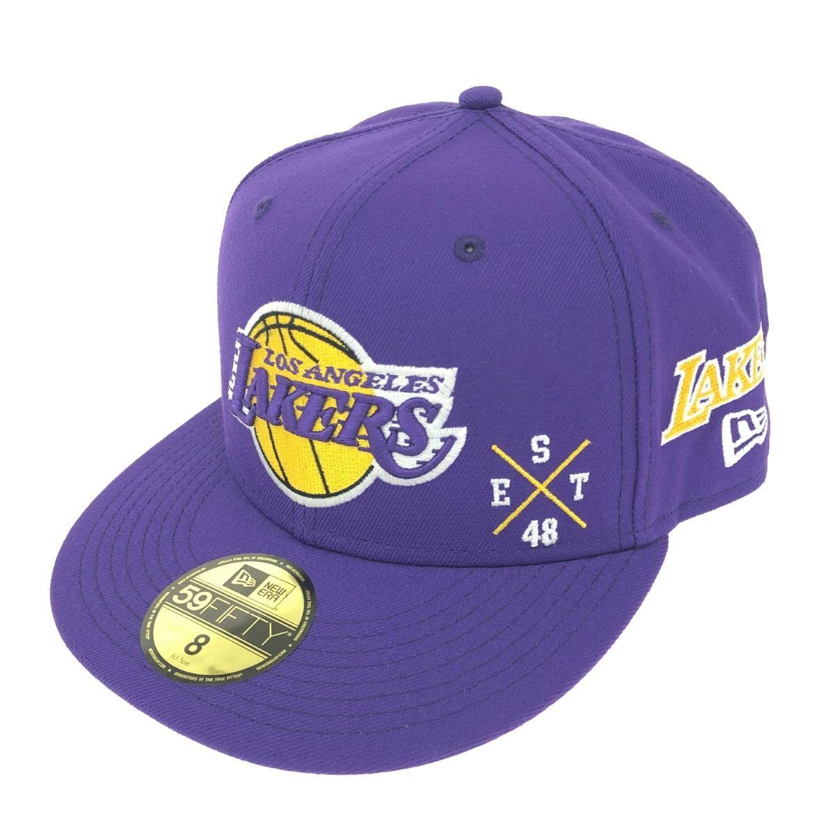 Used NEW ERA New Era Cap/59FIFTY Los Angeles Lakers/NBA Purple Unisex / 241007003885
