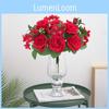 Silk Rose Flower Wedding Decor Artificial Bloom For Home Interior And Photography