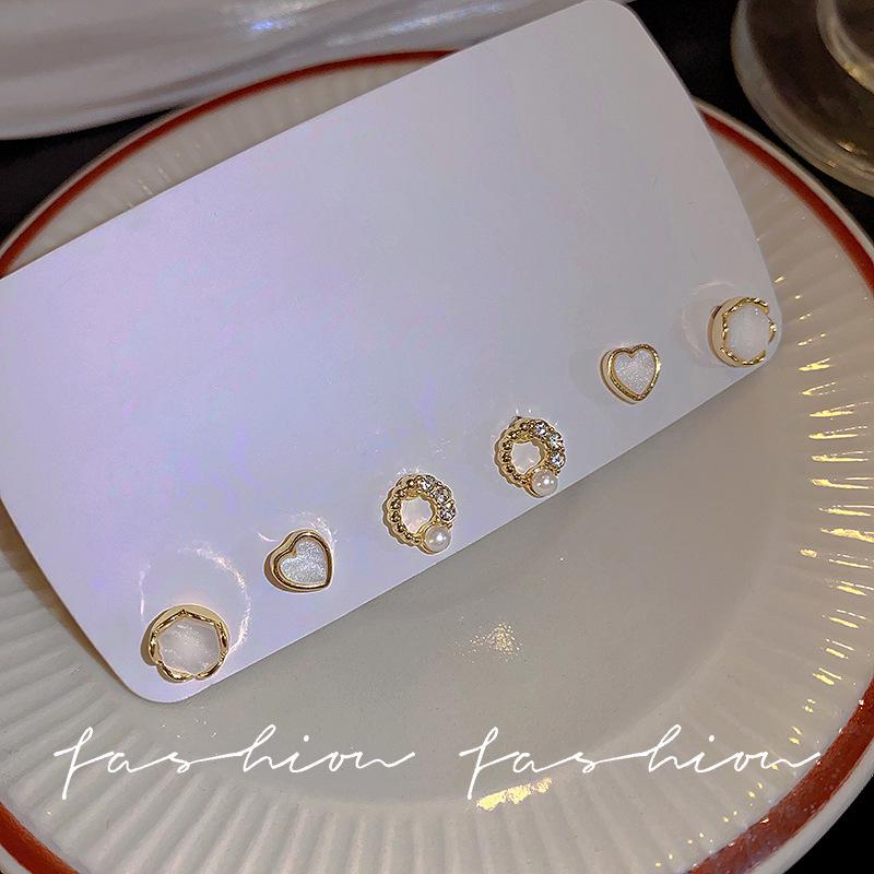 925 Silver Needle Luxury Stud Earrings Set: Exquisite, Versatile Fashion for Women