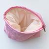 Cotton Love Cosmetic Bag Makeup Bag Clutch Make Up Pouch Portable Large Capacity Travel Toiletries Storage Bag Organizer