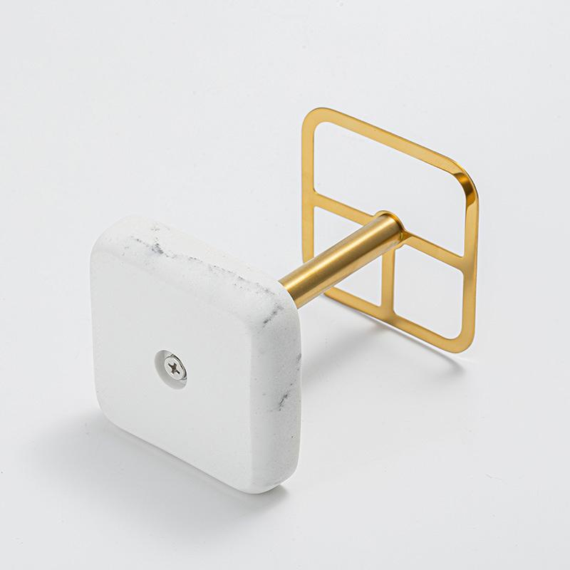 Toothbrush Holder Easy Installation 304 Stainless Steel Compact Rustproof Stylish Toothpaste Organizer for Bathroom for Hotel