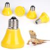 110V-220V Reptile Heat Lamp Shade Green Ceramic Heat Mesh Cover Heater Guard For Chicken Lizards Turtle Brooder Snake