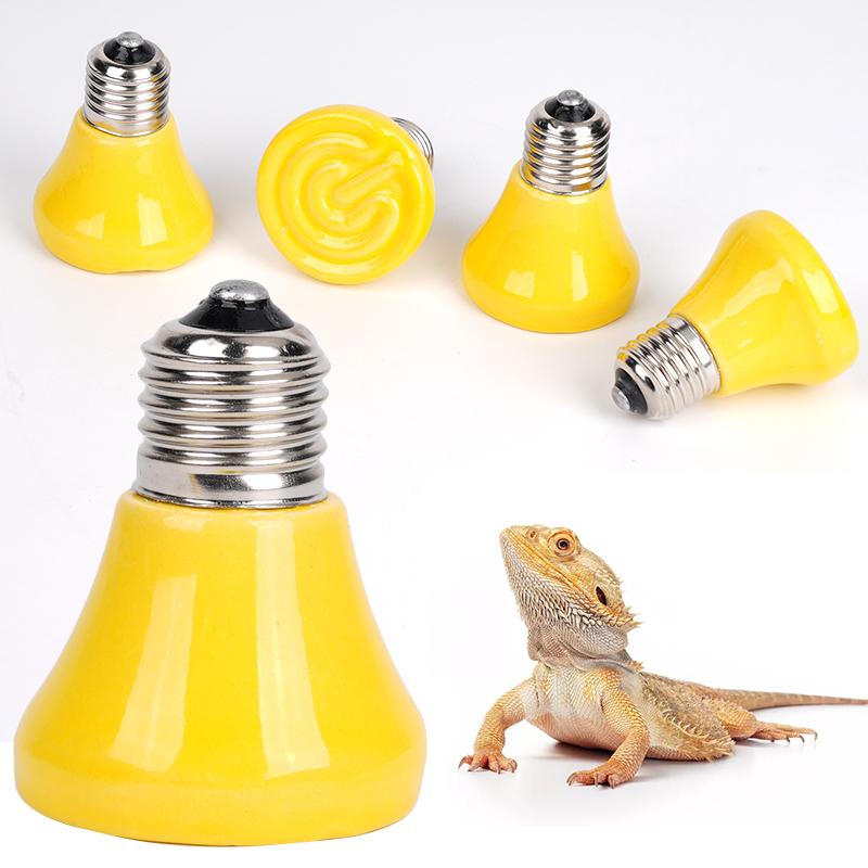 110V-220V Reptile Heat Lamp Shade Green Ceramic Heat Mesh Cover Heater Guard For Chicken Lizards Turtle Brooder Snake