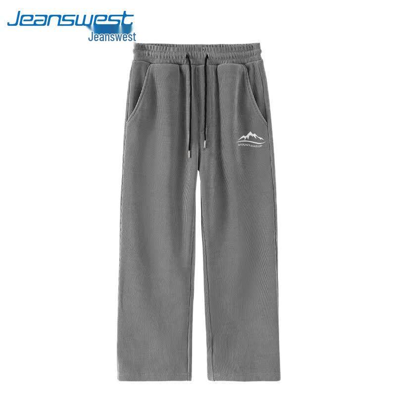 Jeanswest Men's 2026 Autumn Corduroy Straight-Leg Casual Pants