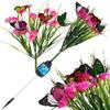 Garden Solar Lamp Blooming Meadow Flowers Lamp