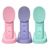 New Arrivals Customized Portable 3-IN-1 Vibrating Home Use Tool Skin Care Massage Face Scrubber Pore Deep Facial Cleansing Brush