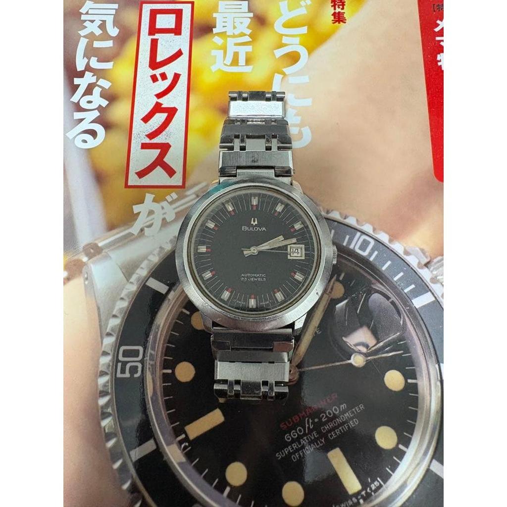 Used Watch Bulova automatic winding vintage junk