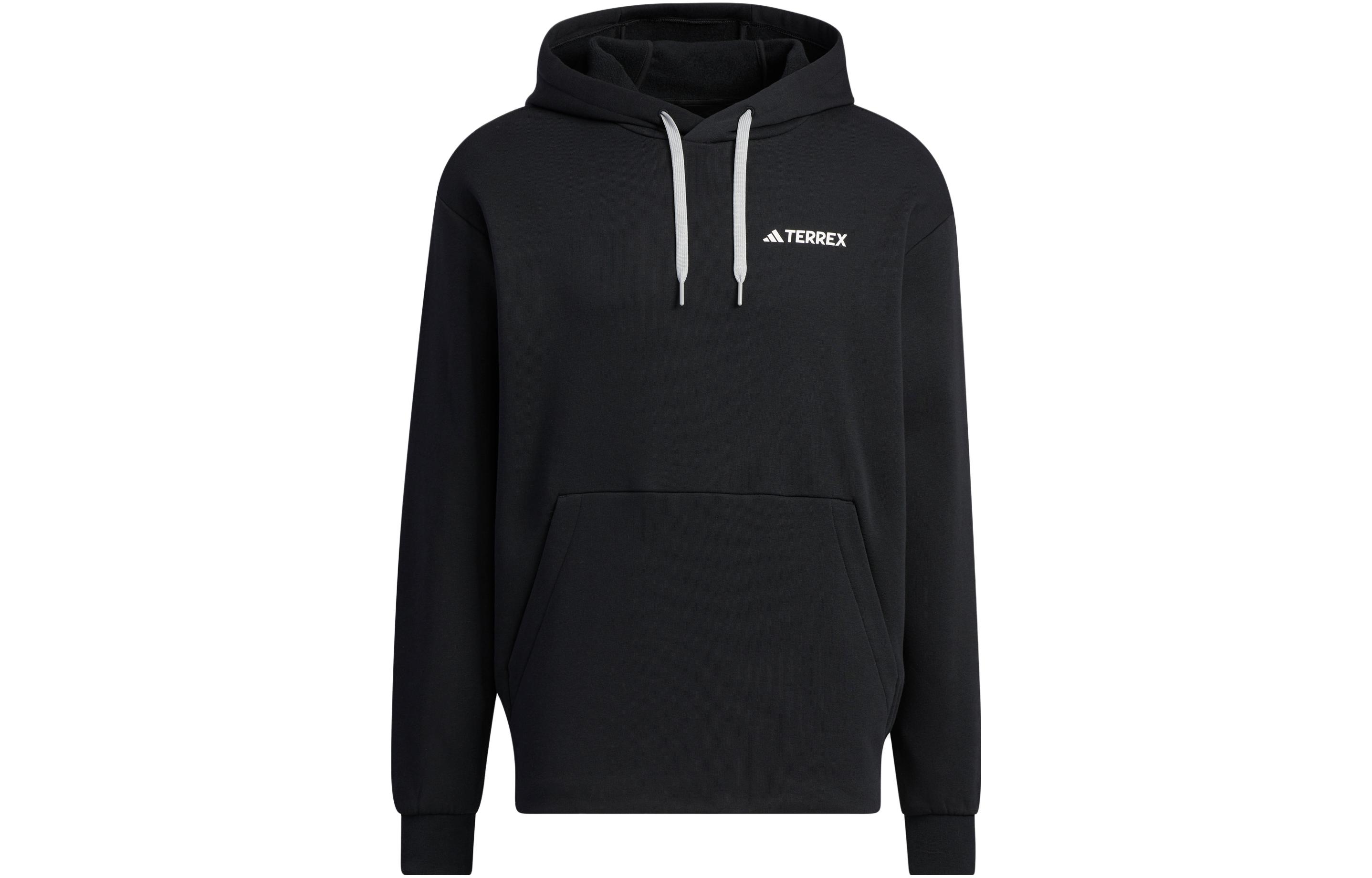 Adidas Sweatshirts Unisex Black Hooded Moderate IC4482 L
