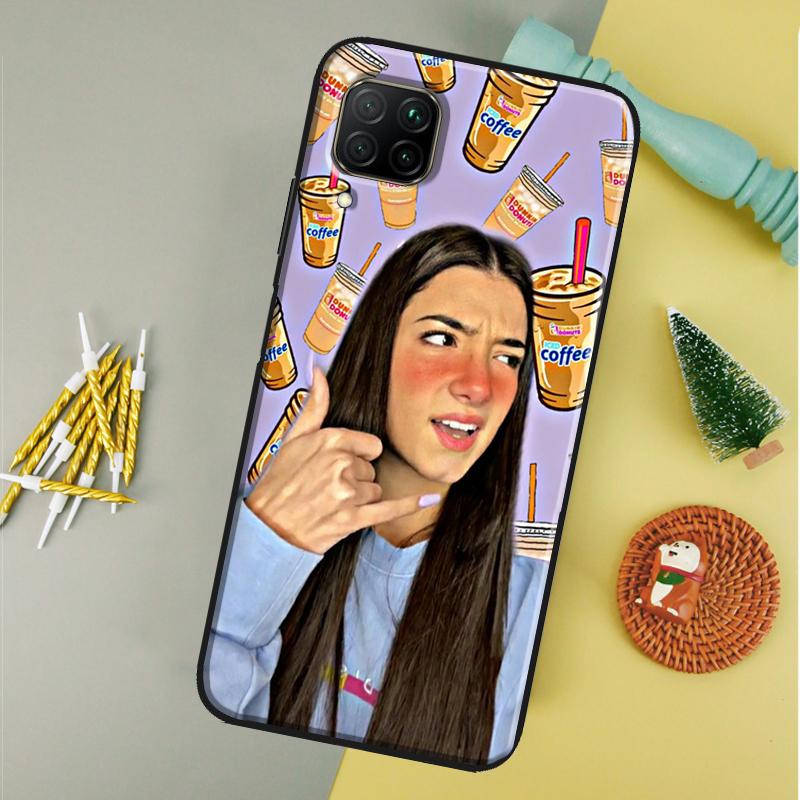 

charlie damelio For Huawei Nova 12i 11i 8i 12s 9 10 SE Y90 Y60 Y70 Y72 Y61 Y91 P20 P30 P40 Lite P60 Pro Case Huawei Nova 9