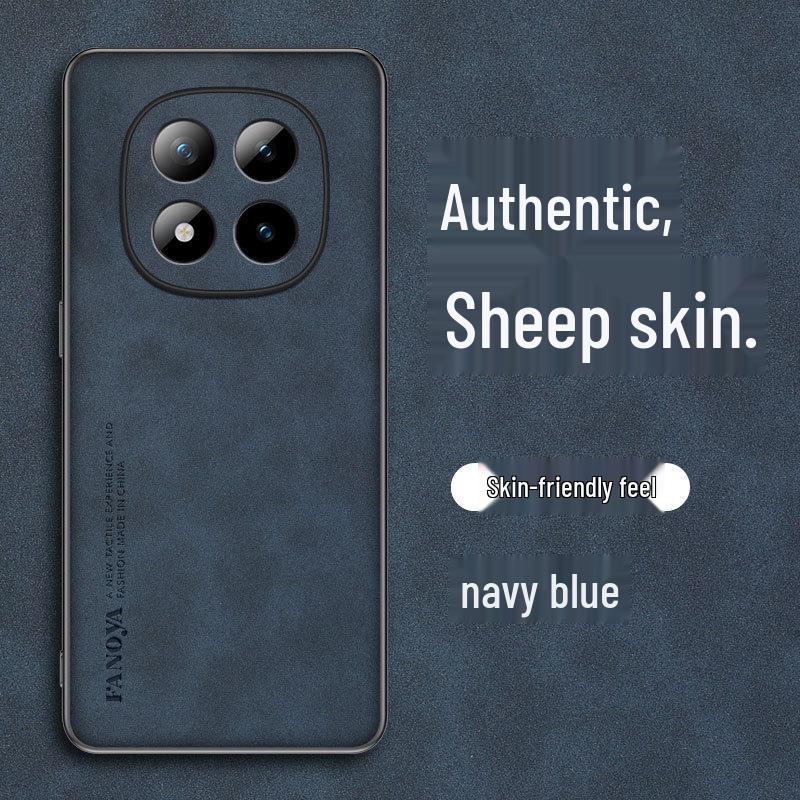Compatible Sheepskin Phone Case for Redmi Note 15/15 Pro+/15C, Note 14, 15 Pro/Pro+, K60, and K70 Models