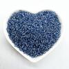 450g/Beutel 2mm 3mm 4mm Effekt der Silberfarbe Gefütterte Charms Glas-Samenperlen DIY Armbandperlen für Schmuckherstellung Zubehör