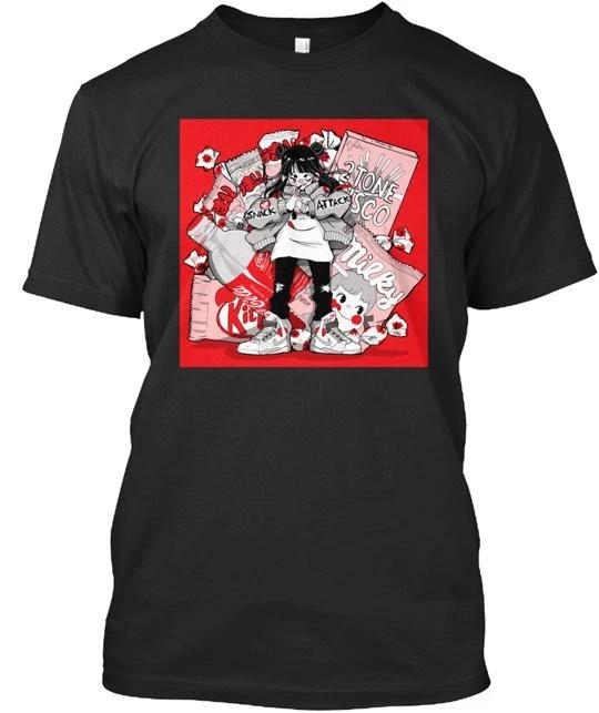 

Crisalys X 2tonedisco Snack Attack T-Shirt Made in the USA Size S to 5XL 2XL