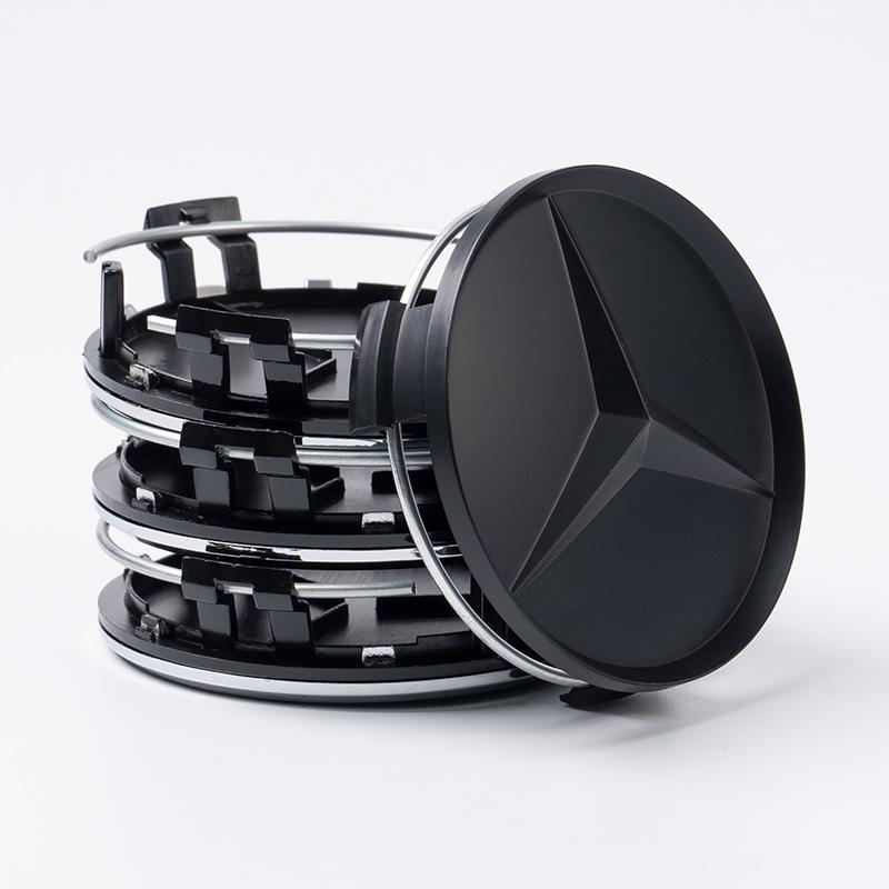 4pcs A1714000025 75mm Car wheel Hub Cap Emblem badge logo Mercedes Benz Amg C E Class CLA GLC W205 W212 W213 W176 W177 X253 W117