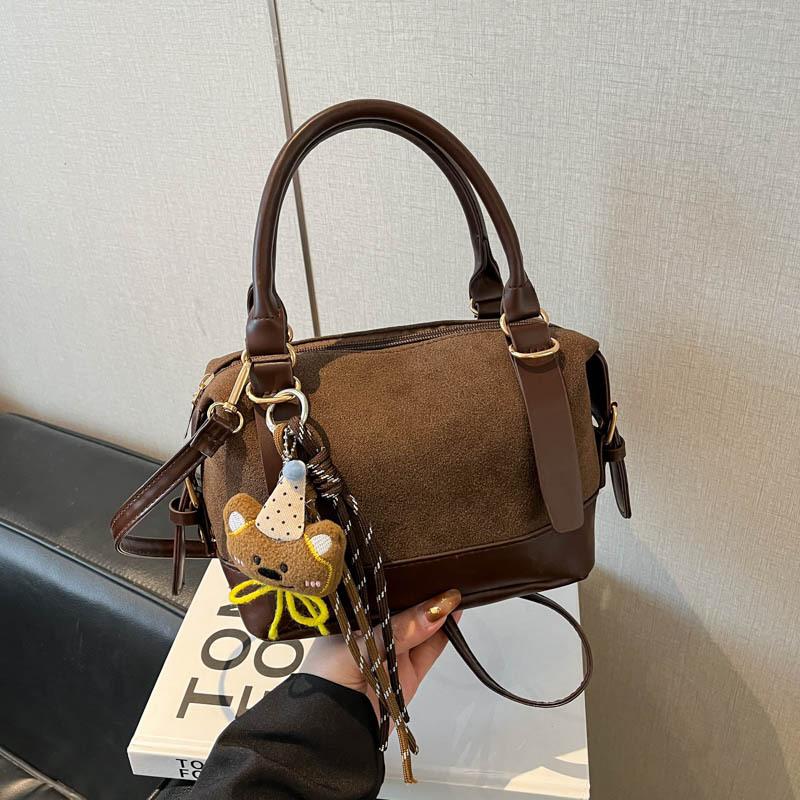 Vintage Patchwork Design Schulter Bost Taschen für Damen Koreanischer Stil Damen Pu Crossbody Tasche Vielseitige Reise Damen Handtaschen