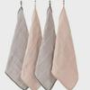 Non-Oily Bamboo Fiber Dish Towel with Bright Silk Viscose
