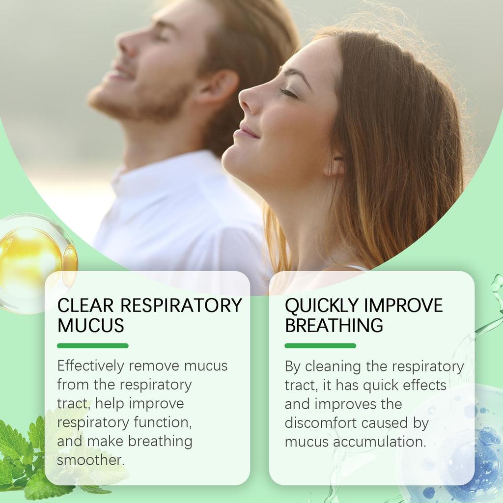 Organic Herbal Cleansing Spray - Anti-Congestion Aromatherapy Mist with Plant Extracts for Detox & Respiratory Comfort, 30ml