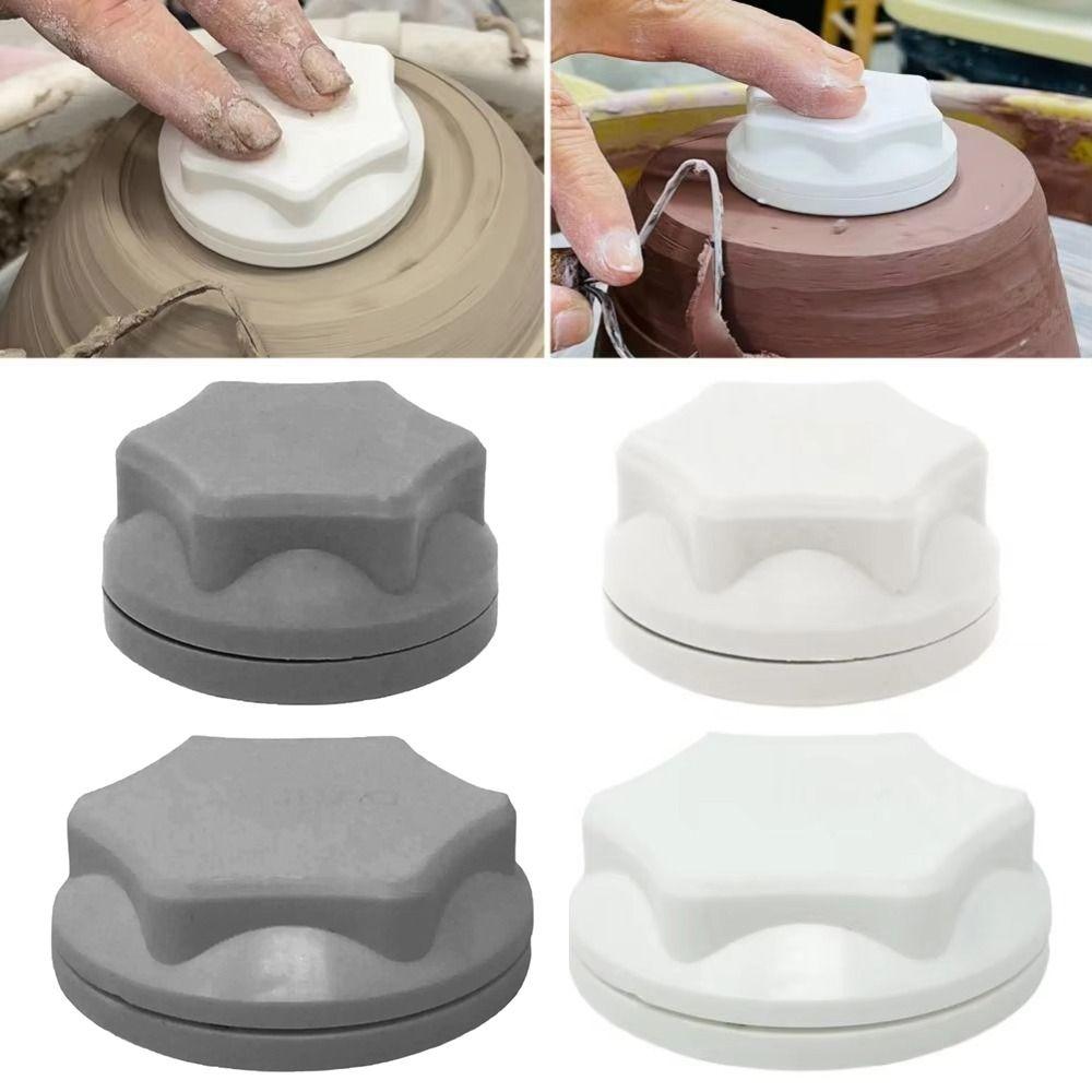 Durable Ceramic Clay Trimming Spinner Portable Potters Rotary Disc Wheel Potters and Clay Artists