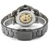 Luxury Men's Roman Numerals Tungsten Steel Mechanical Skeleton Wrist Watch