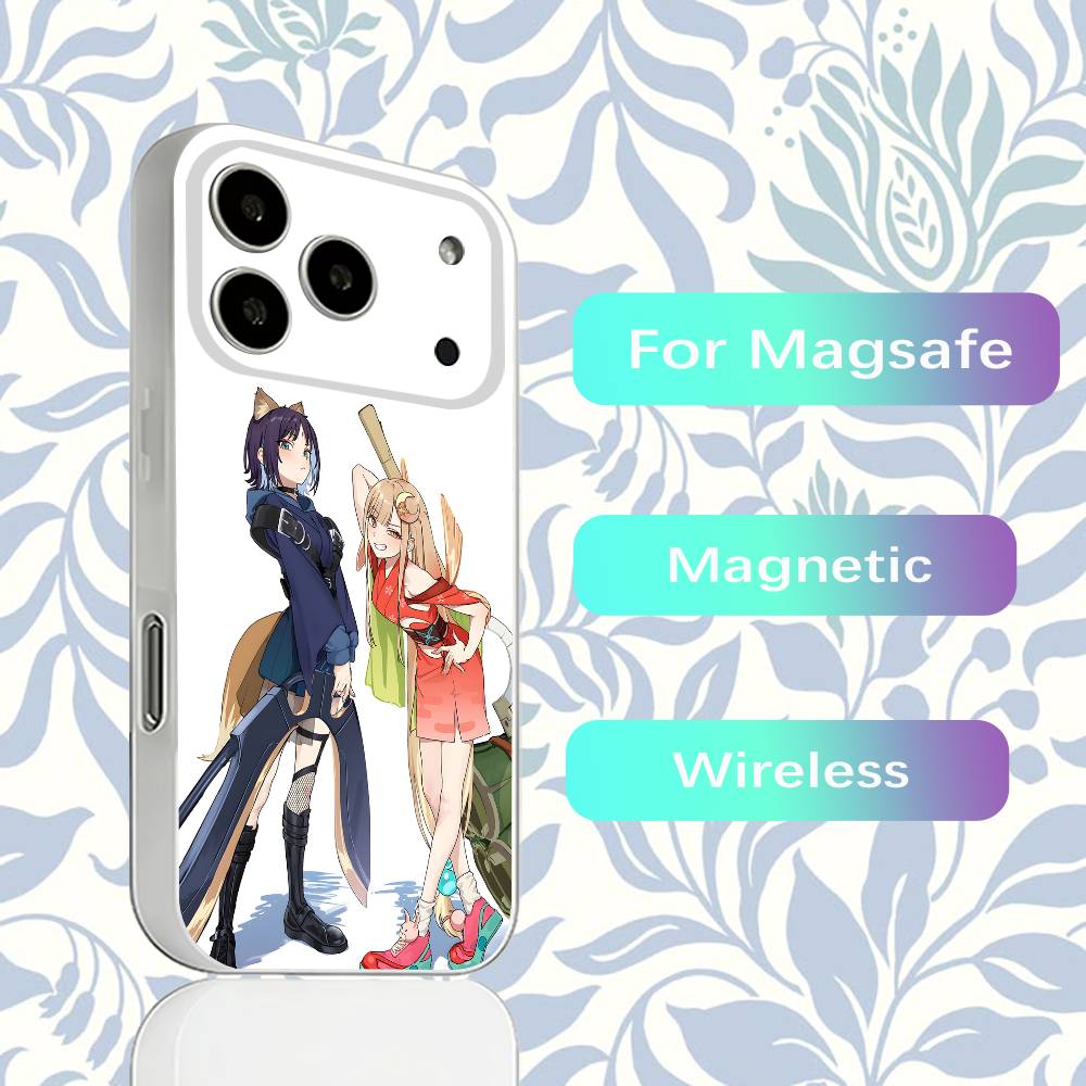 

C-Cosmic Princess K-Kaguya Phone Case For iPhone 15,16,17,13,14,11,12,Pro,Max,Plus,E,Air,Mini with Magsafe Transparent Matte iPhone15pro