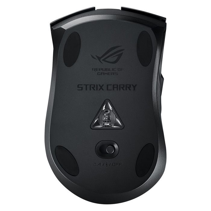 Souris ASUS ROG Strix Carry - Sans Fil - Optique - 7200 Dpi - 8 Boutons Programmables