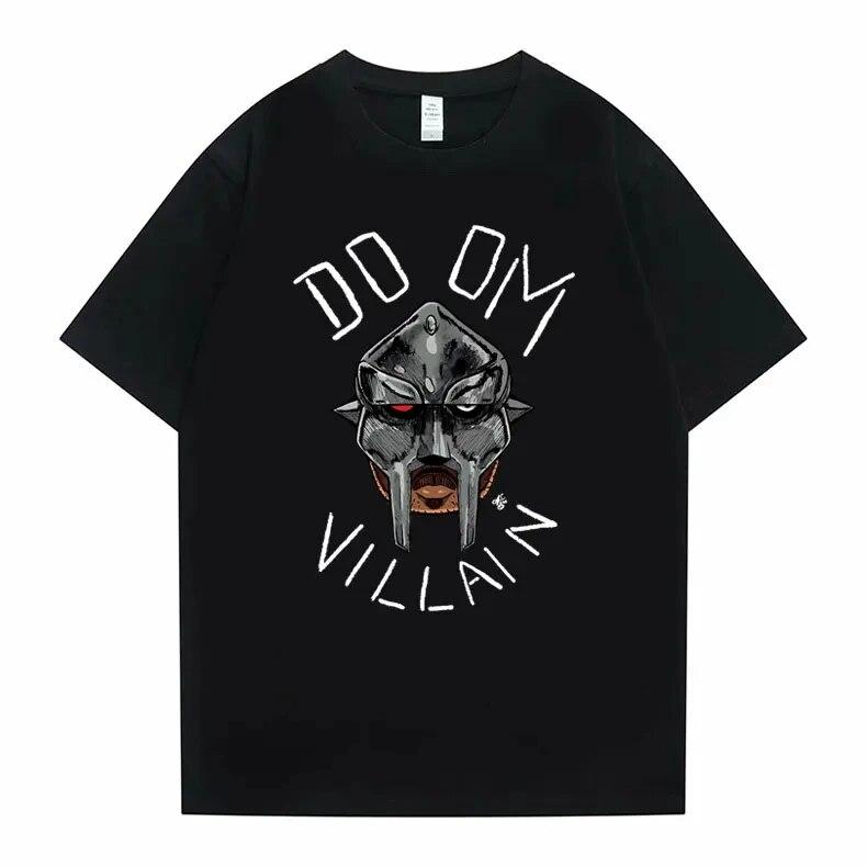 

Singer Mf Doom Madlib Madvillain Футболка з двостороннім зображенням Топи унісекс Вільна футболка в стилі хіп-хоп Унісекс Жіночі бавовняні флісові футболки S