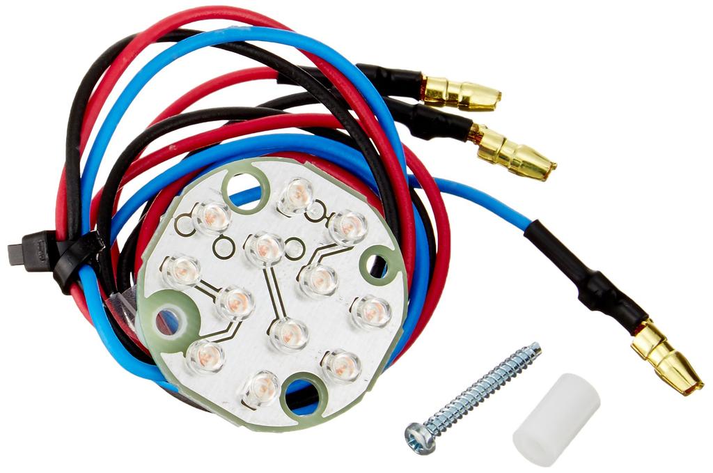 POSH 095491-MJ Motorcycle Supplies LED Turn Signal Board Basic/Classical Double, 1 Piece