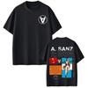 Loose Cotton Tshirts Fan Gifts Singer Alejandro Sanzs Y AHORA QUÉ TOUR 2026 Album Print Tshirt Unisex Women Hiphop Tshirts