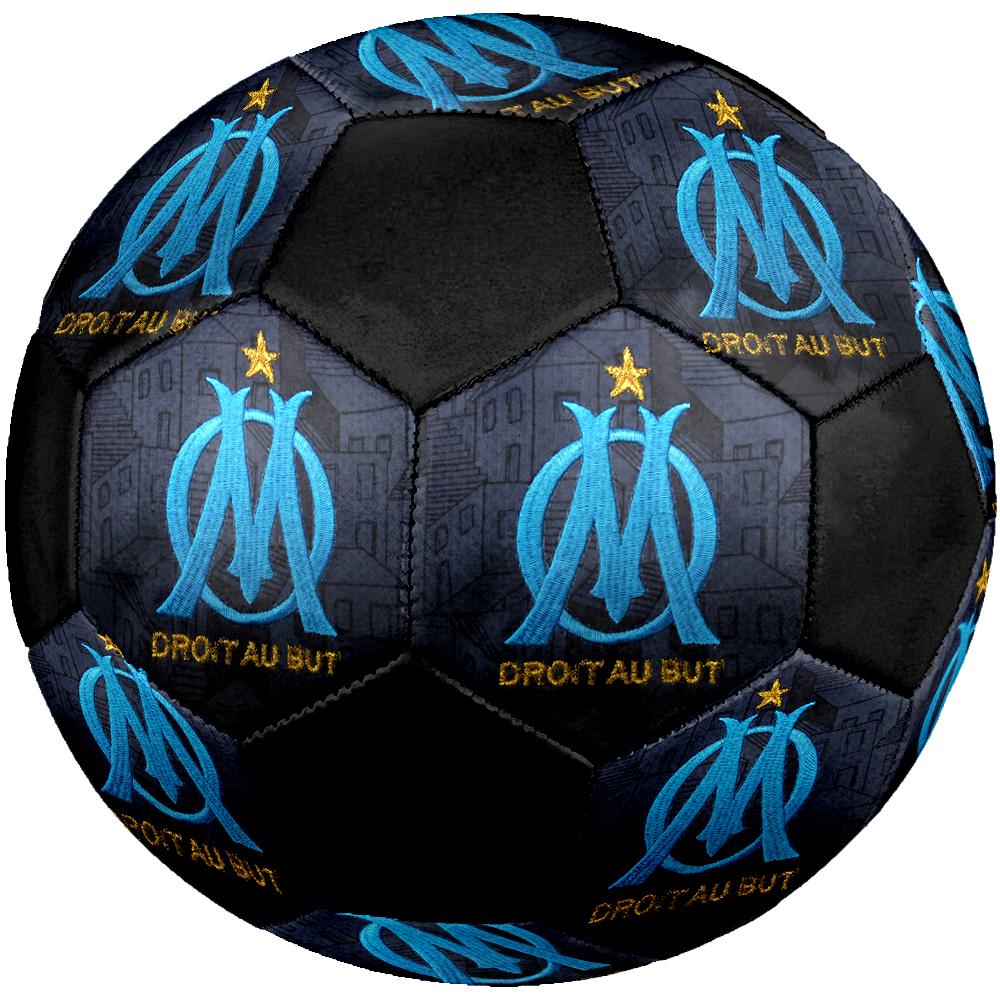 Pallone da Calcio Olympique de Marseille, colorato, adatto a tutte le età, cucito a macchina, materiale PVC, qualità da competizione, durevole e ad alto rimbalzo