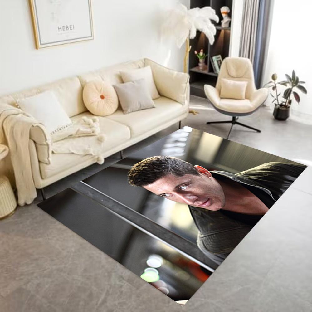 Man Urban Floor Mat Design for Foyer Living Rooms Kitchen Bedrooms Anti-slip Rug Decorate Offices Perfect Gift for Women/Men