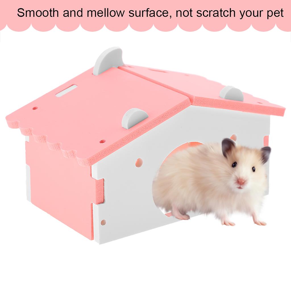 Waterproof Assembling Cute Fashionable Sleeping House for Pet Hamster