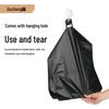 GUCHENG Thickened Black Vest Trash Bags