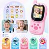 2pcs Video Walkie Talkies Kids Rechargeable Handheld Intercom Built-in Camera Video Indoor outdoor Family Games Camping Hiking