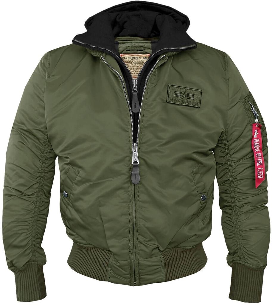 Alpha Industries MA-1 D-Tec Hood Bomber Jacket Зимняя куртка (183110)