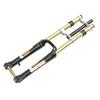 26 1-1/8 DH Downhill Front Fork Black/White MTB Bike Mountain Bicycle Cycling Fork