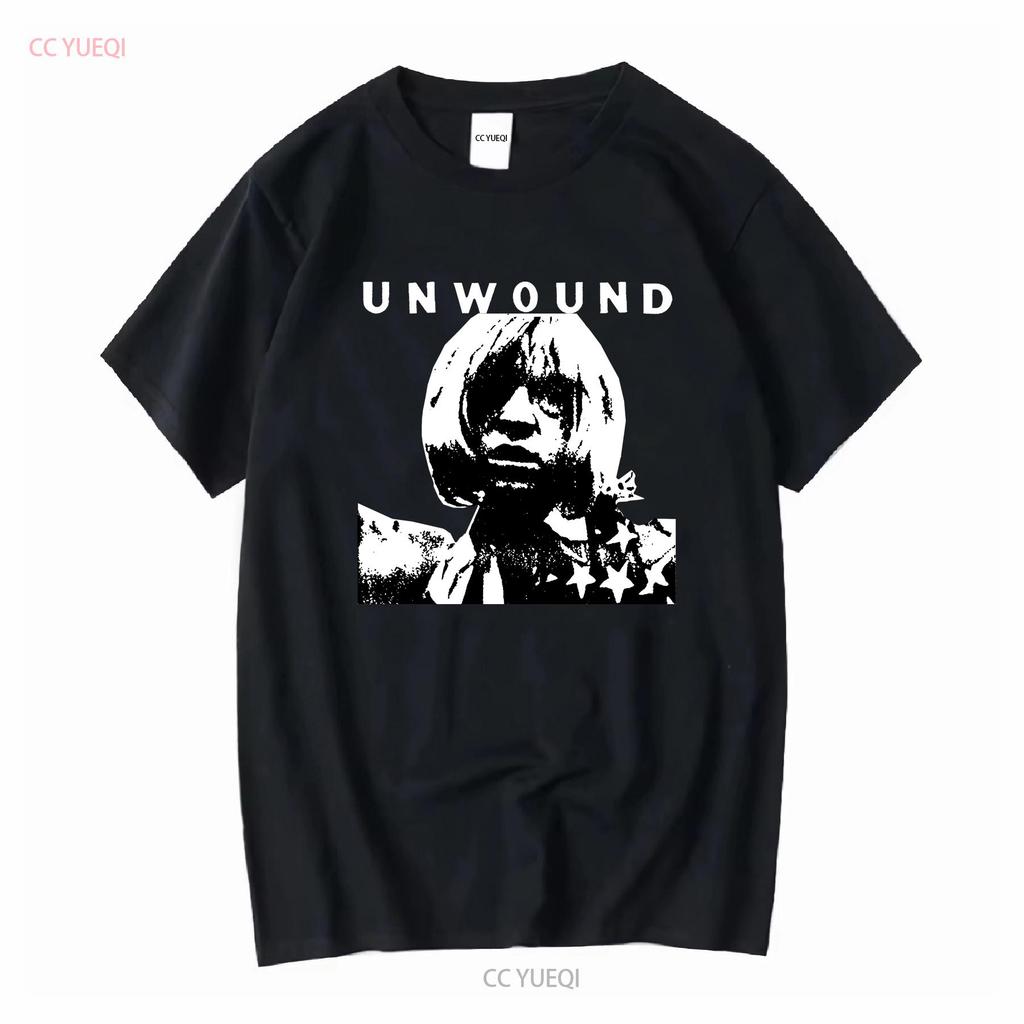 Unwound Band T Shirt Tour 2023 Concert Outfit Merch Sticker Setlist Reunion Jersey Long or Short Sleeves Vintage Washed Unisex