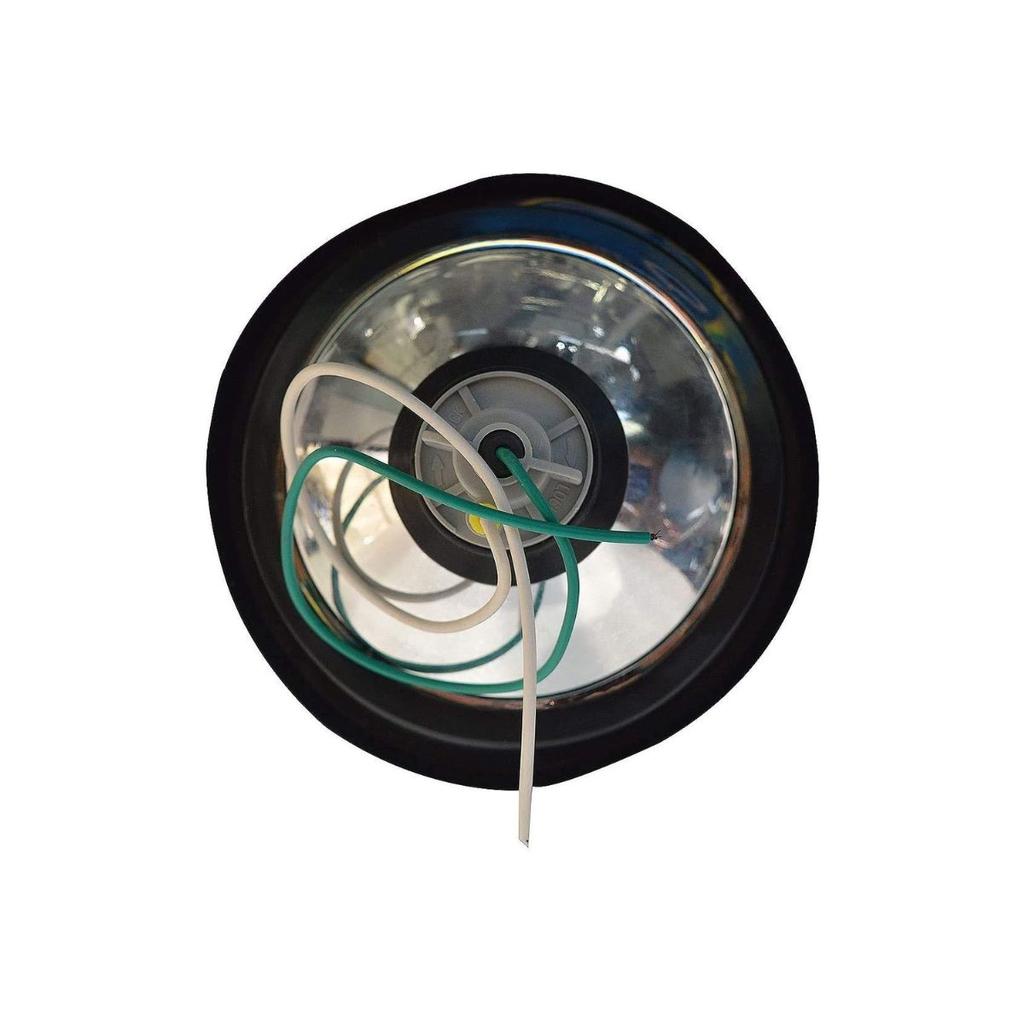 APSMOTIV 2x 4 Round Parking Reverse Lamp Lights Set with 12v Bulbs for Bus Trailers Truck Semi-truck Lorries Tractors Off Raod