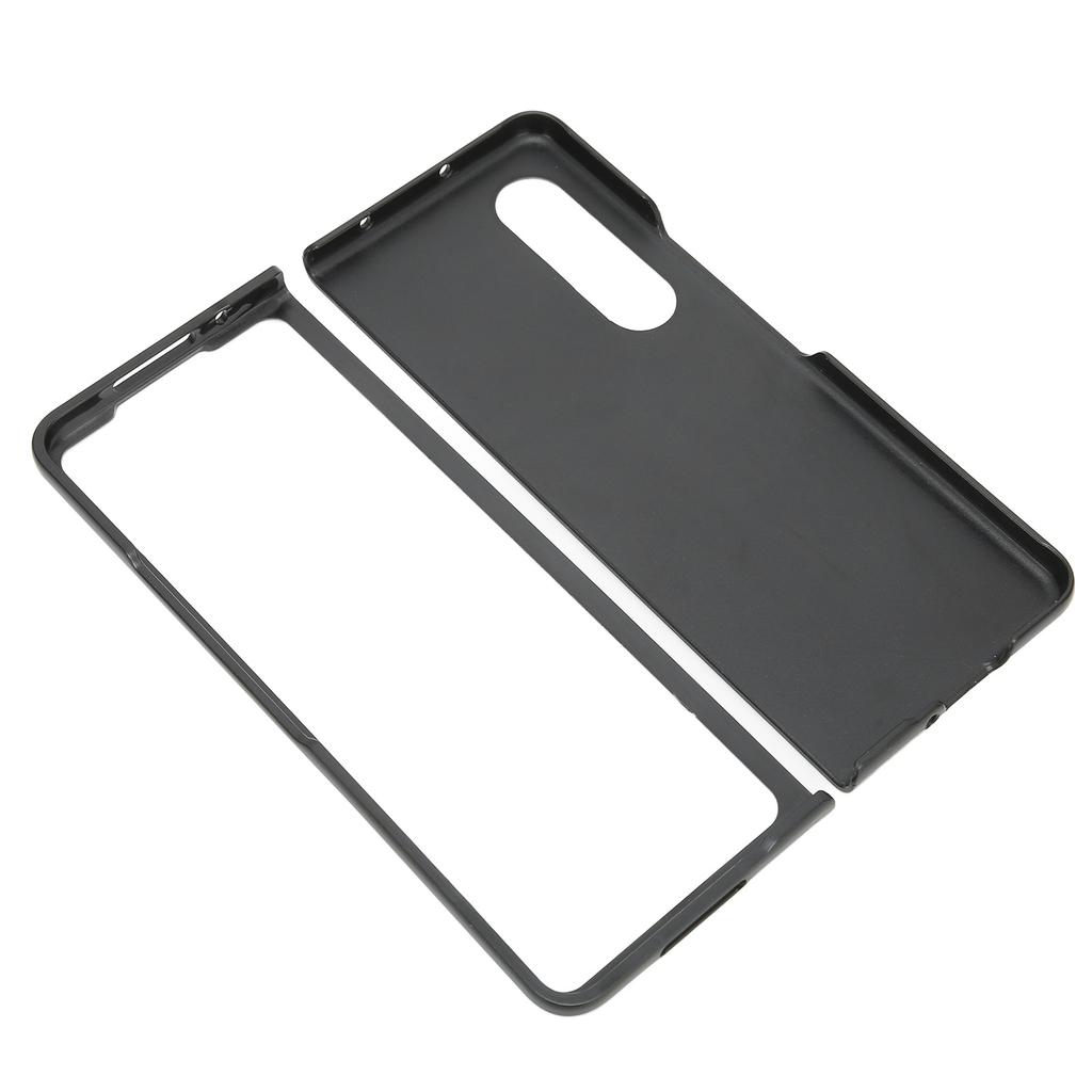 Phone Protective Case Scratch Resistant PU Leather Phone Cover Protector for Galaxy Z Fold 3