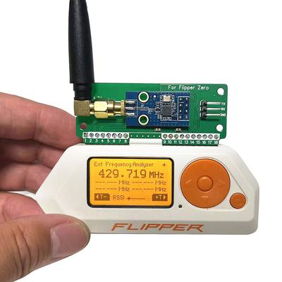 For Flipper Zero Cc1101 Modification Module Subghz Module 433Mhz With Sma Antenna Wireless Transceiver Module