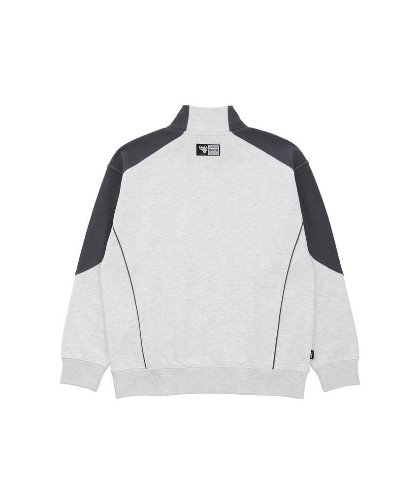 GOLA Color Block Sweat Half Zp [Light Gray]