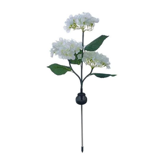 Fairy Hydrangea Lights, Solar Garden Stake Lights, Waterproof LED Flower Light, Colorful Outdoor Hydrangea Lamp for for Patio Lawn Pathway Decor