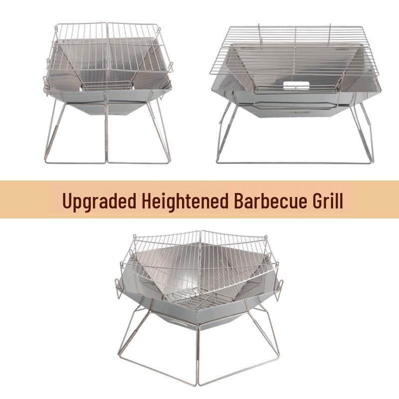 Portable Folding Charcoal BBQ Grill