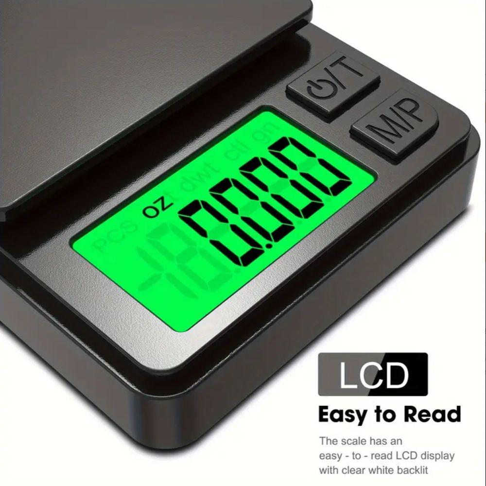 Backlit LCD Mini Digital Scales Balance Electronic Scale Portable Precision Pocket Scale  Kitchen