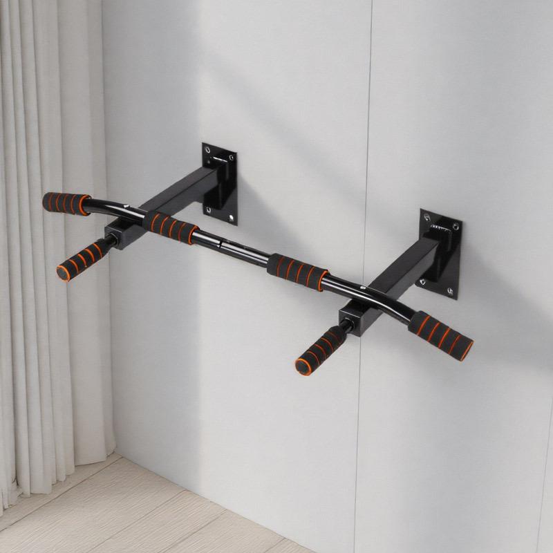 Wall-Mounted Pull-Up Bar: Single & Double Options for Home Fitness