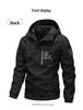 European Style Men's Windproof Waterproof Outdoor Jacket - Autumn/Winter 2026 Collection