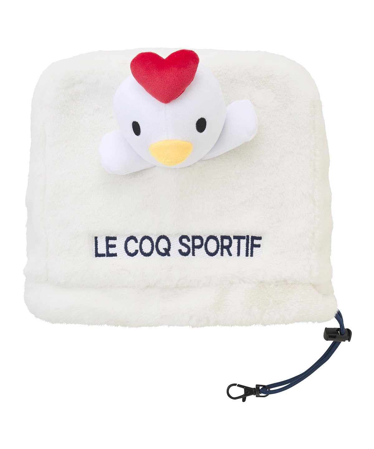 

Coq Iron Cover Scratch Prevention Club Protection Boa Material Delivery Character Cute Golf LG5SHC60L WH00 [Le Sportif] Женская (белый)