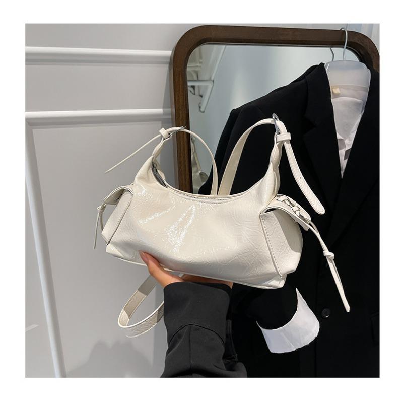 Large Capacity Bag Women's Summer New Casual Niche Shoulder Messenger Bag Commuter Dumpling Bag