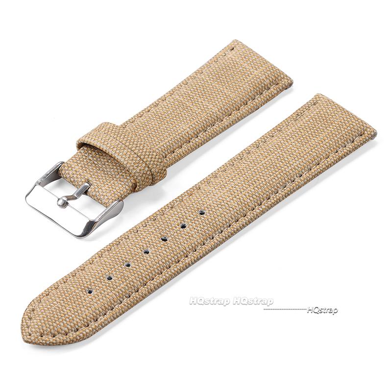 Denim Pattern Nylon Watchband for Casio Vintage Leather Strap 10 12 14 16 18 20 22mm Watch Band for Seiko Men Women Accessories